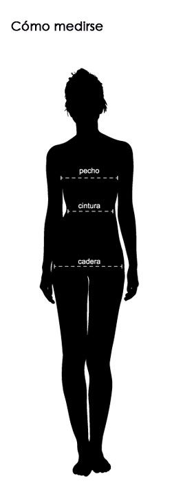 Cómo medirse: pecho, cintura y cadera