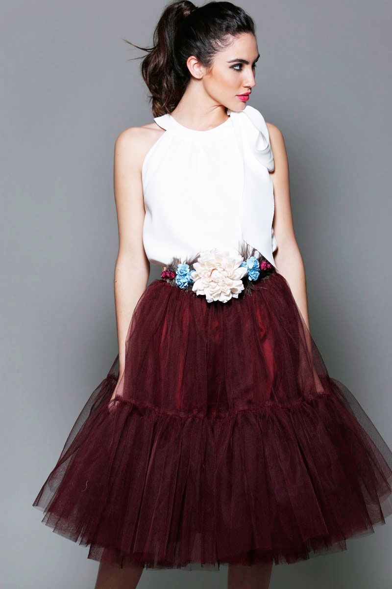 faldas de tul para invitada de boda fiesta evento bautizo comunion graduacion en color amarillo de primavera verano de apparentia collection