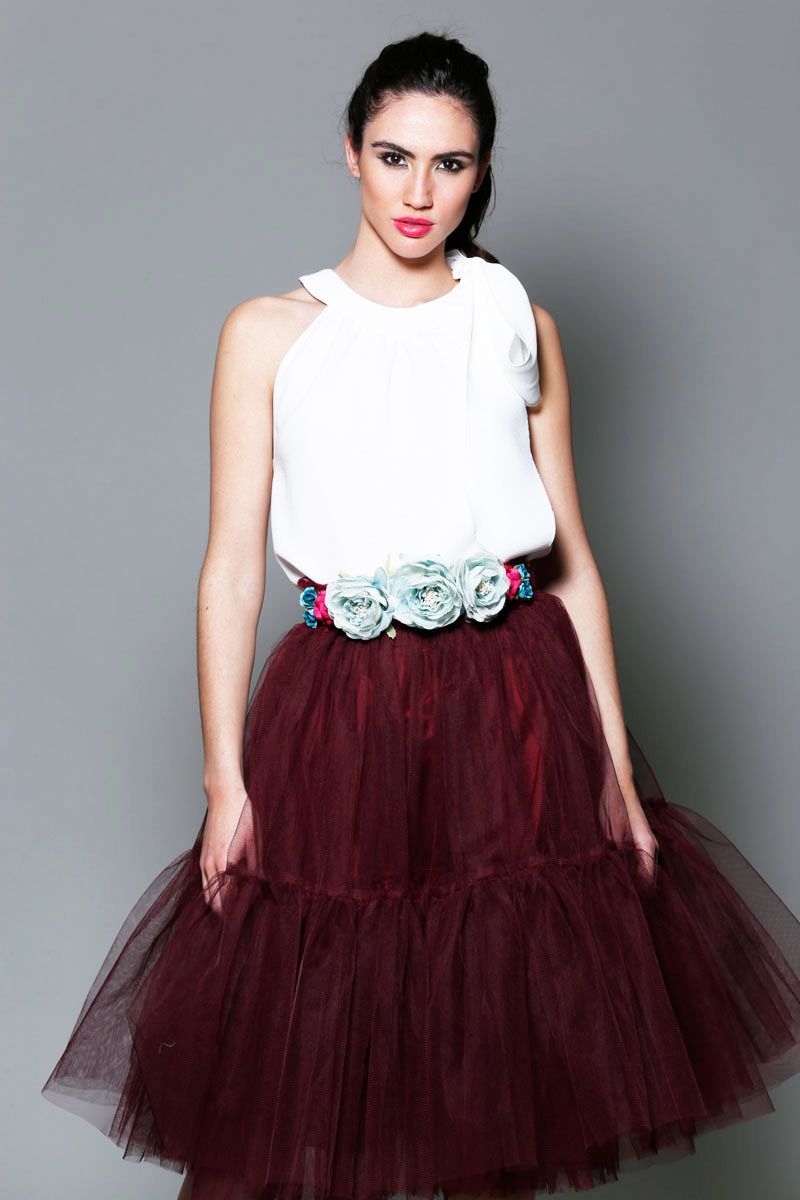 faldas de tul para invitada de boda fiesta evento bautizo comunion graduacion en color amarillo de primavera verano en apparentia collection online