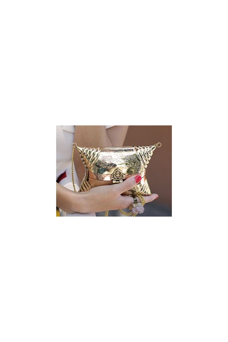 bolso de laton labrado dorado y cobre online