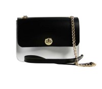 Bolso Bandolera blanco y negro