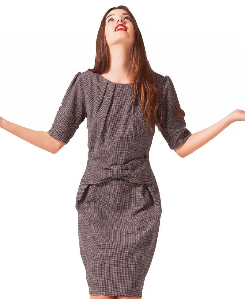 Vestido Gris Lazada