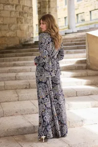 Chaqueta de traje estampado Laura