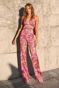 Top estampado flores rosa Amber