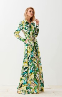 Vestido Camisero Estampado Althea