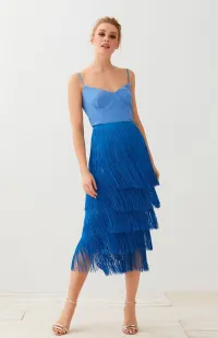 top lencero tirantes azul evan
