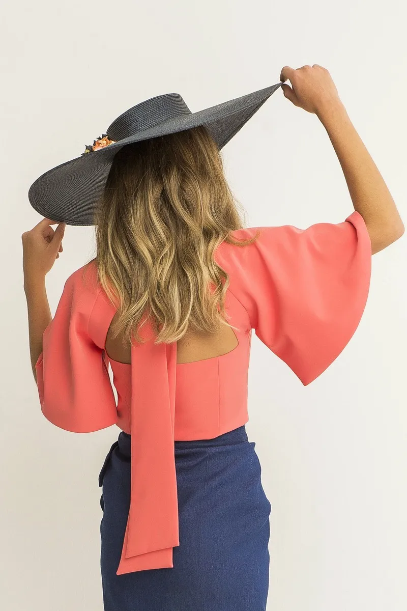 Falda Vaquera y Blusa Ranglan