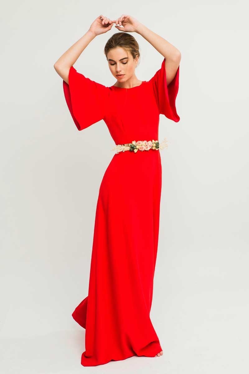 Vestido Largo Espalda Abierta Nilo