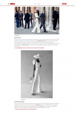Hola.com inspiracion vestidos trajes de novia de las famosas celebrities princesas conjunto