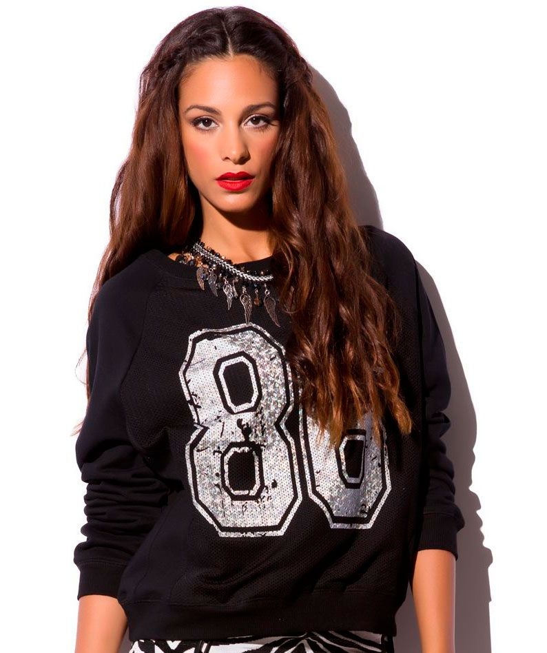 JJersey Universitario Negra Plata