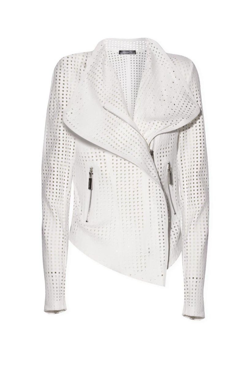 Chaqueta perfecto blanca