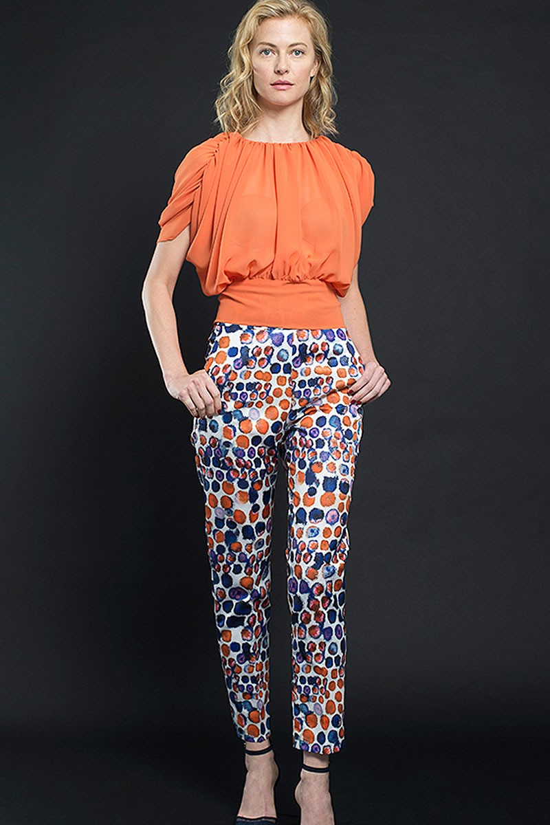 comprar blusa fruncida elegante apparentia invitada evento shopping apparentia