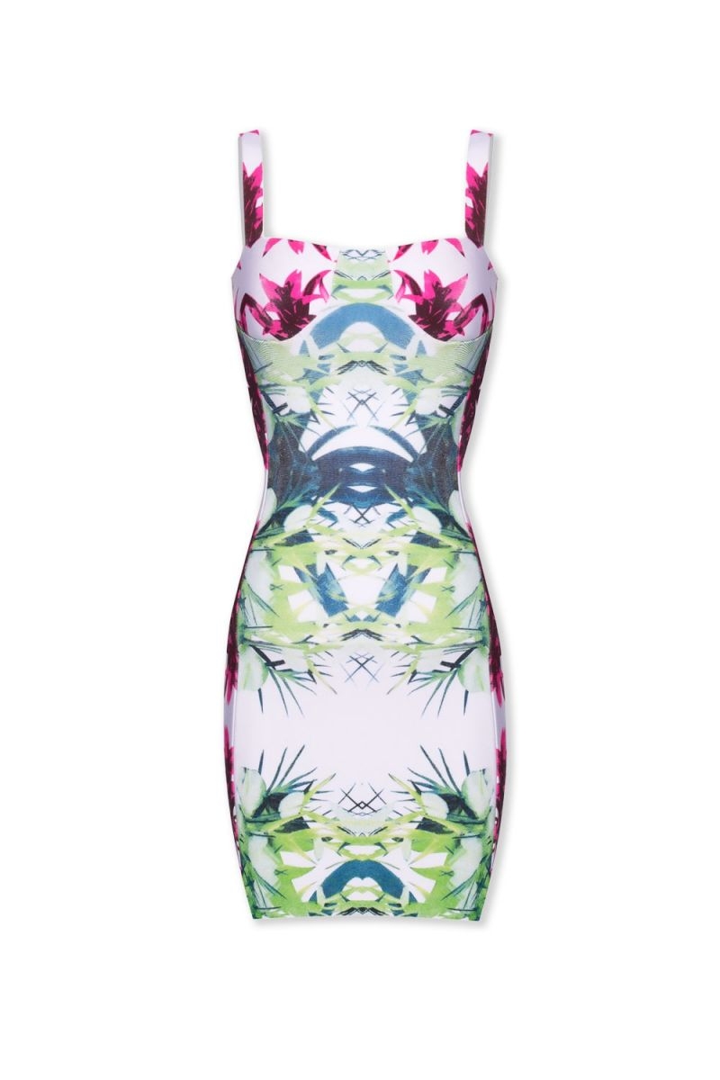 vestido fiesta ajustado bandage q2 online