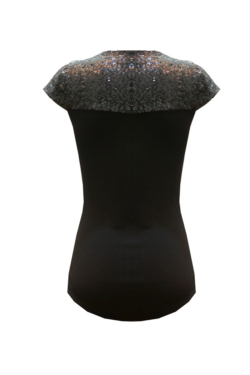 body fiesta negro lentejuelas confeccionado en punto para fiesta evento nochevieja shopping comprar online