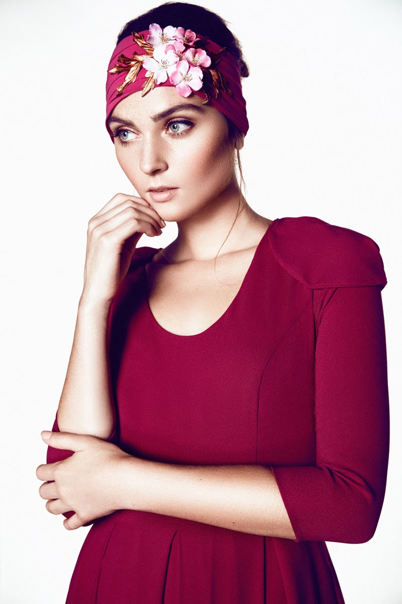 comprar online vestido de fiesta corto frambuesa de vuelo Eliseba para boda bautizo comunion coctel nochevieja arimoka shoponline apparentia