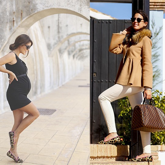 bailarinas planas animal print fucsia zapato outfit shopping apparentia