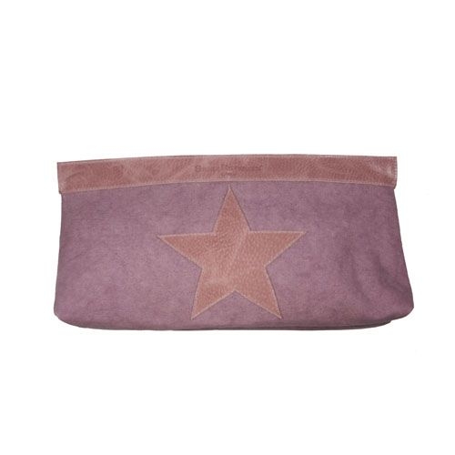Cartera de mano rosa clutch stella rittwagen