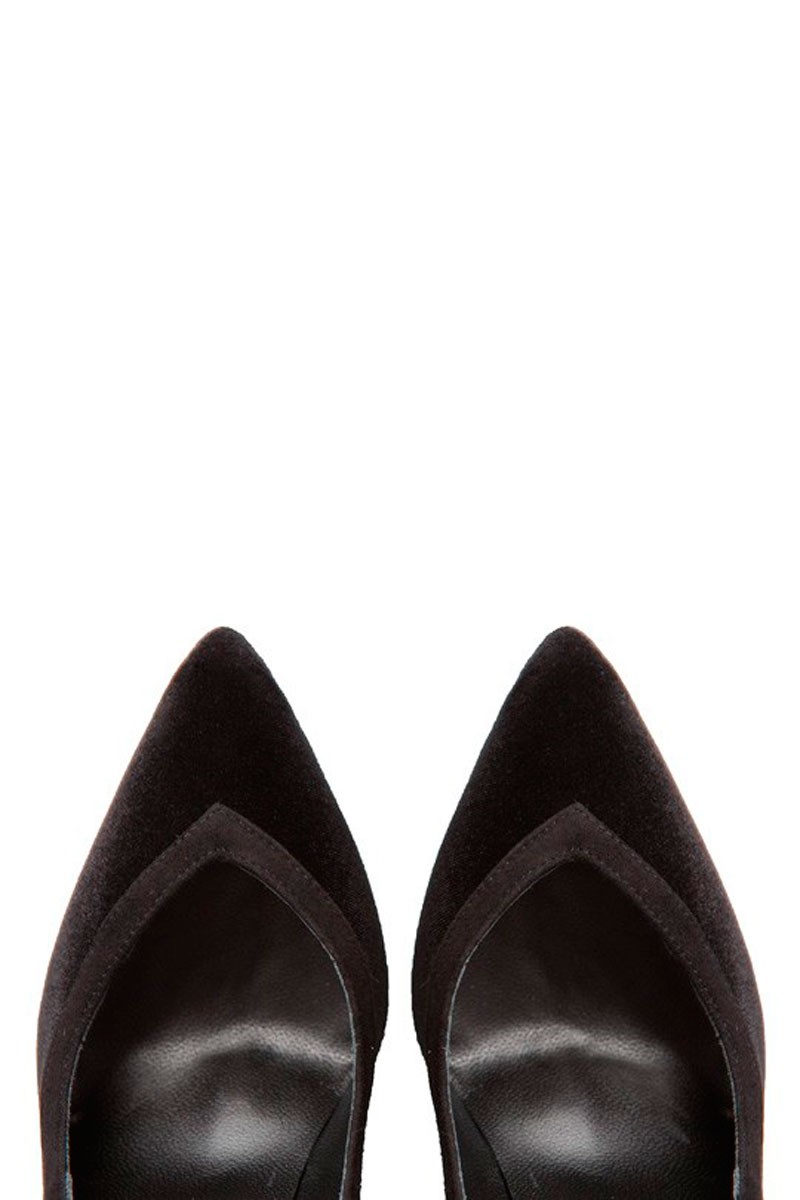 zapatos salon invitada terciopelo negro elegantes apparentia comprar online