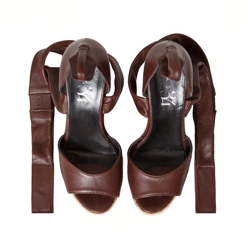 Sandalias Bajas Chocolate Sandalias Dama Sandalias Chocolate