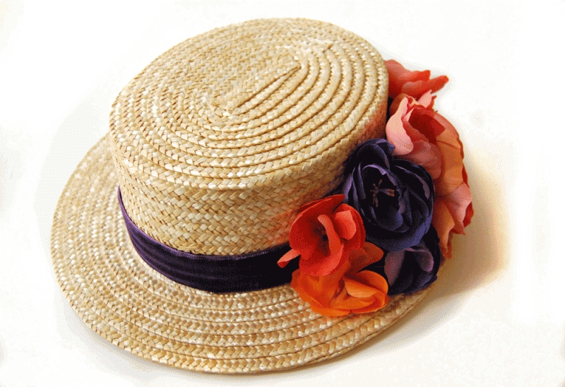 canotier de flores taneke online