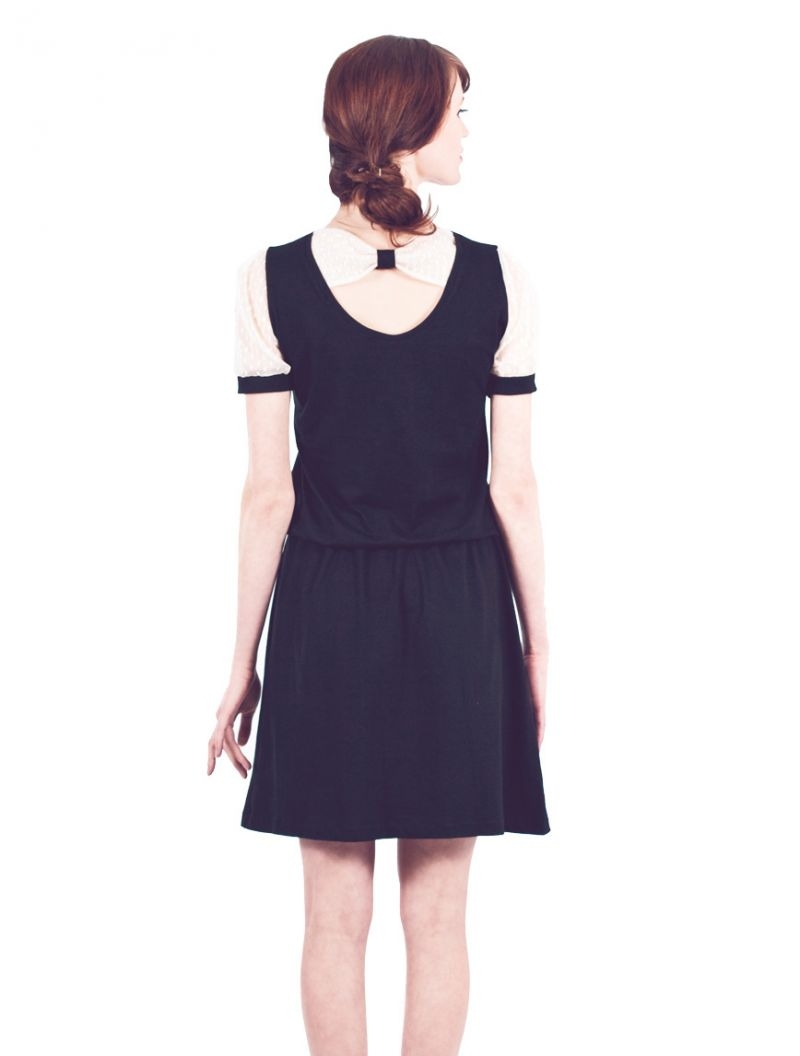 Vestido Punto con Canesú Dolly