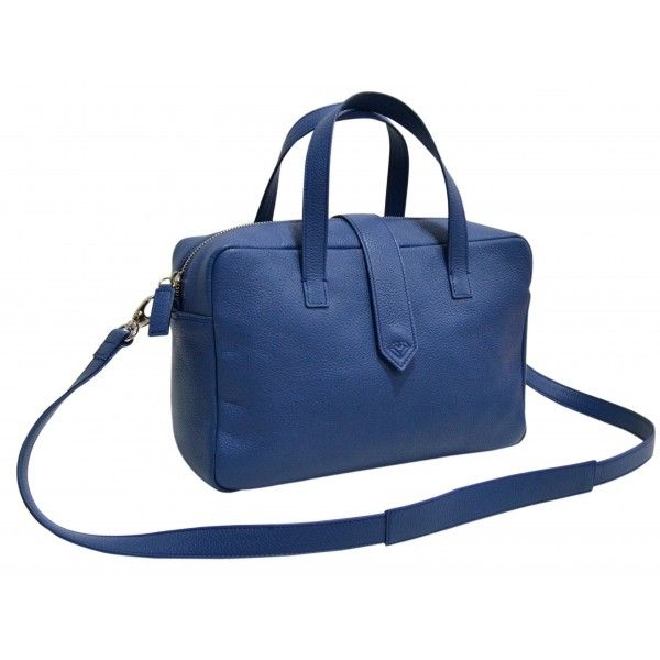 Bolso feria lavanda de piel grabada carmen berdonces