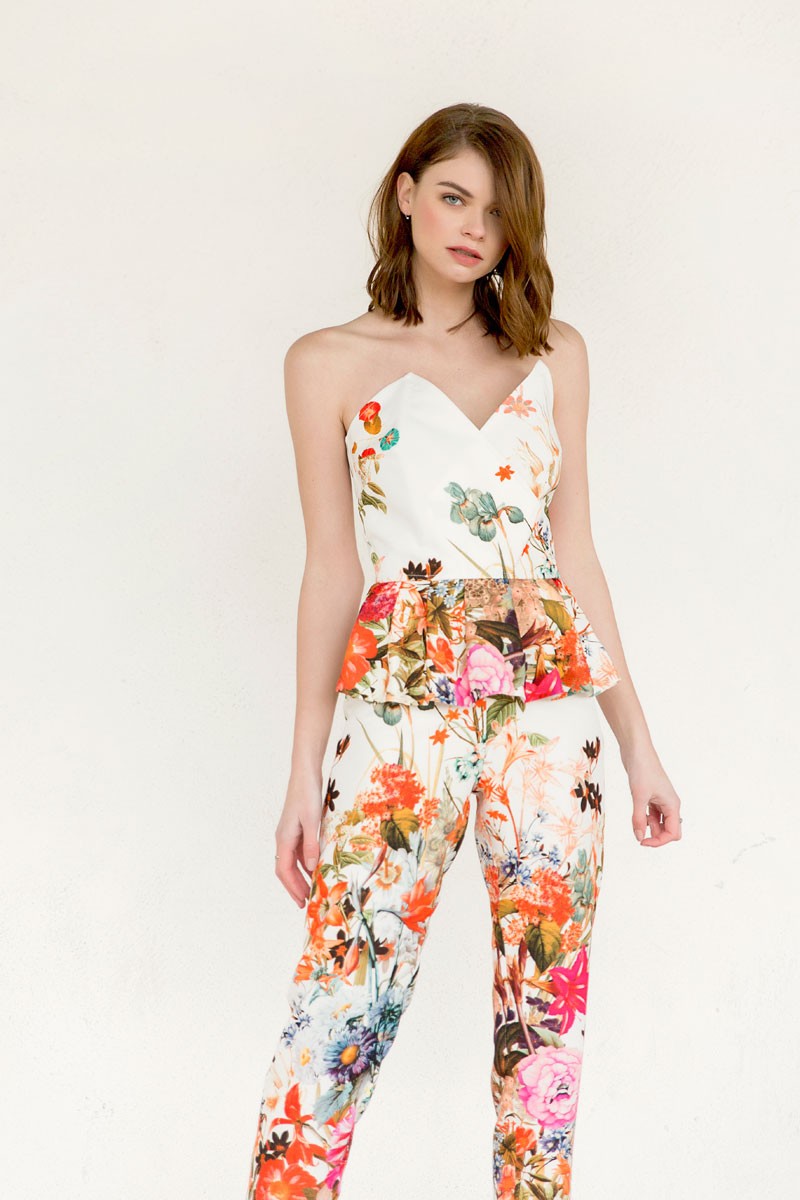 mono largo palabra de honor de fiesta para invitadas de bodas bautizos eventos comuniones peplum shopping