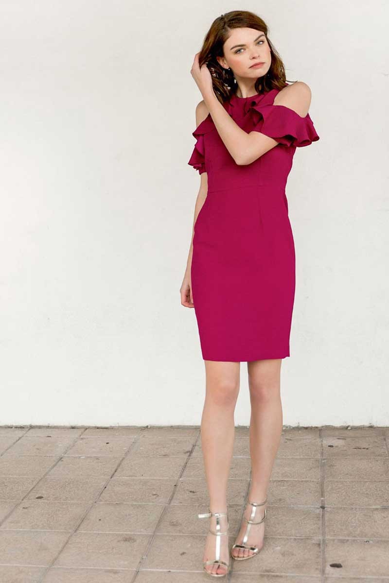 vestidos de comunion cortos con volantes de apparentia online