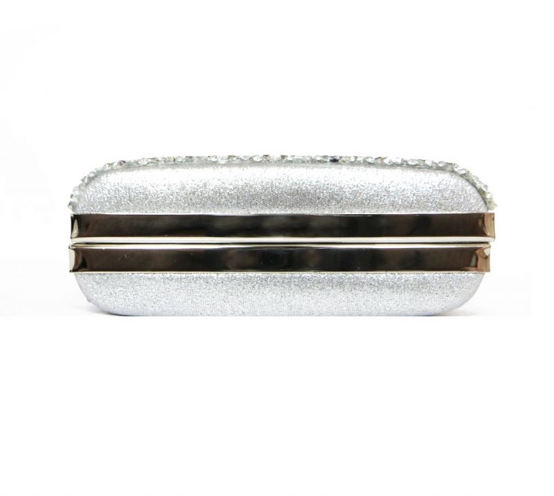 bolso boda color plata online