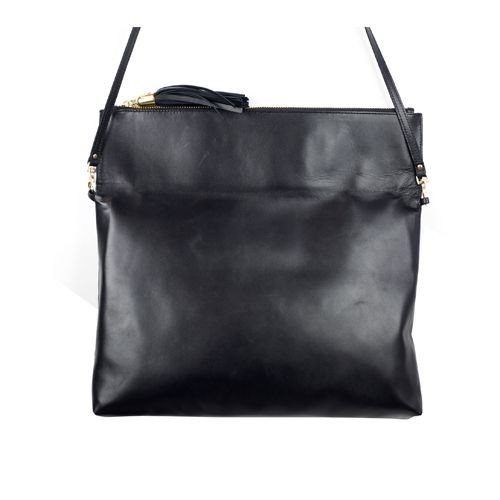 Cartera de mano clutch piel SAN de Stella Rittwagen negro