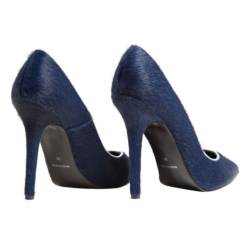 zapato de piel d epotro azul de mas34 online