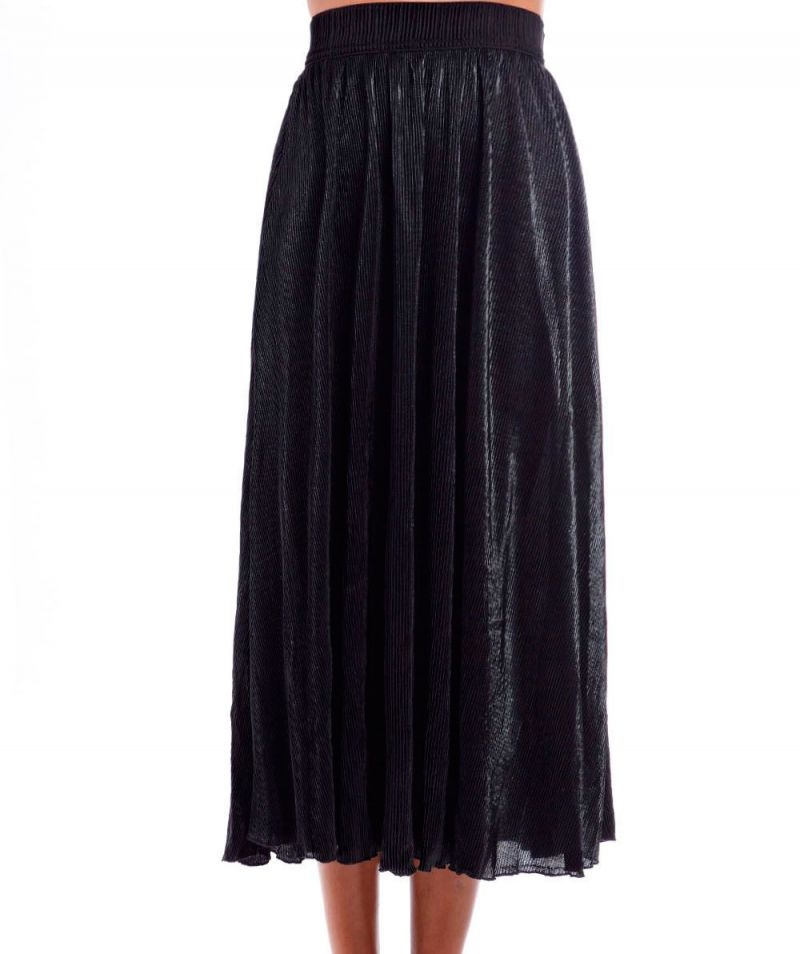 falda de q2 larga metalizada para fiesta nochevieja online