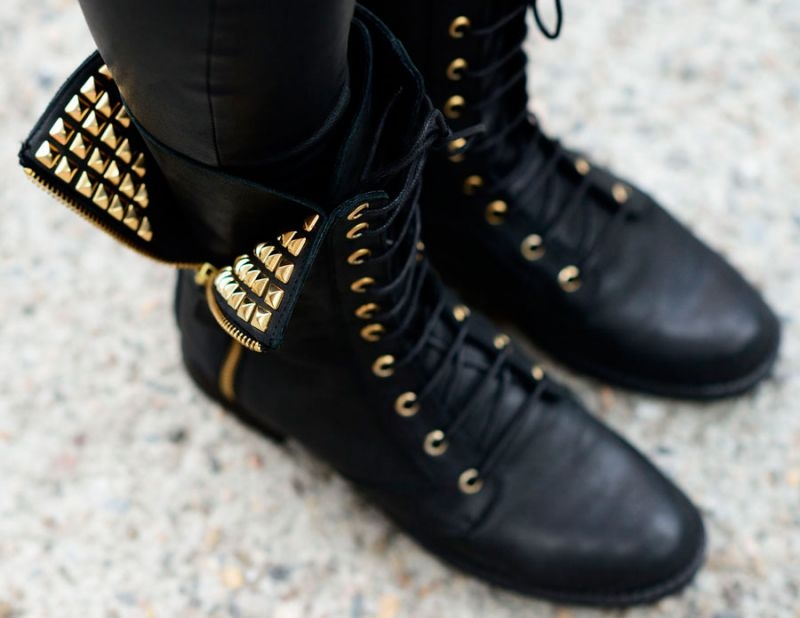 botas moteras con tachuelas de mas34 online