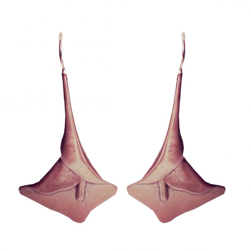 Nucca Sevilla joyas Pendientes de flor de cala