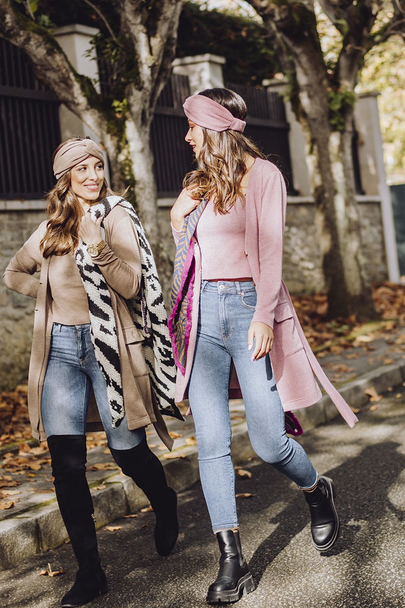 top de punto rosa de tirante coleccion casual otoño invierno 2020 apparentia online