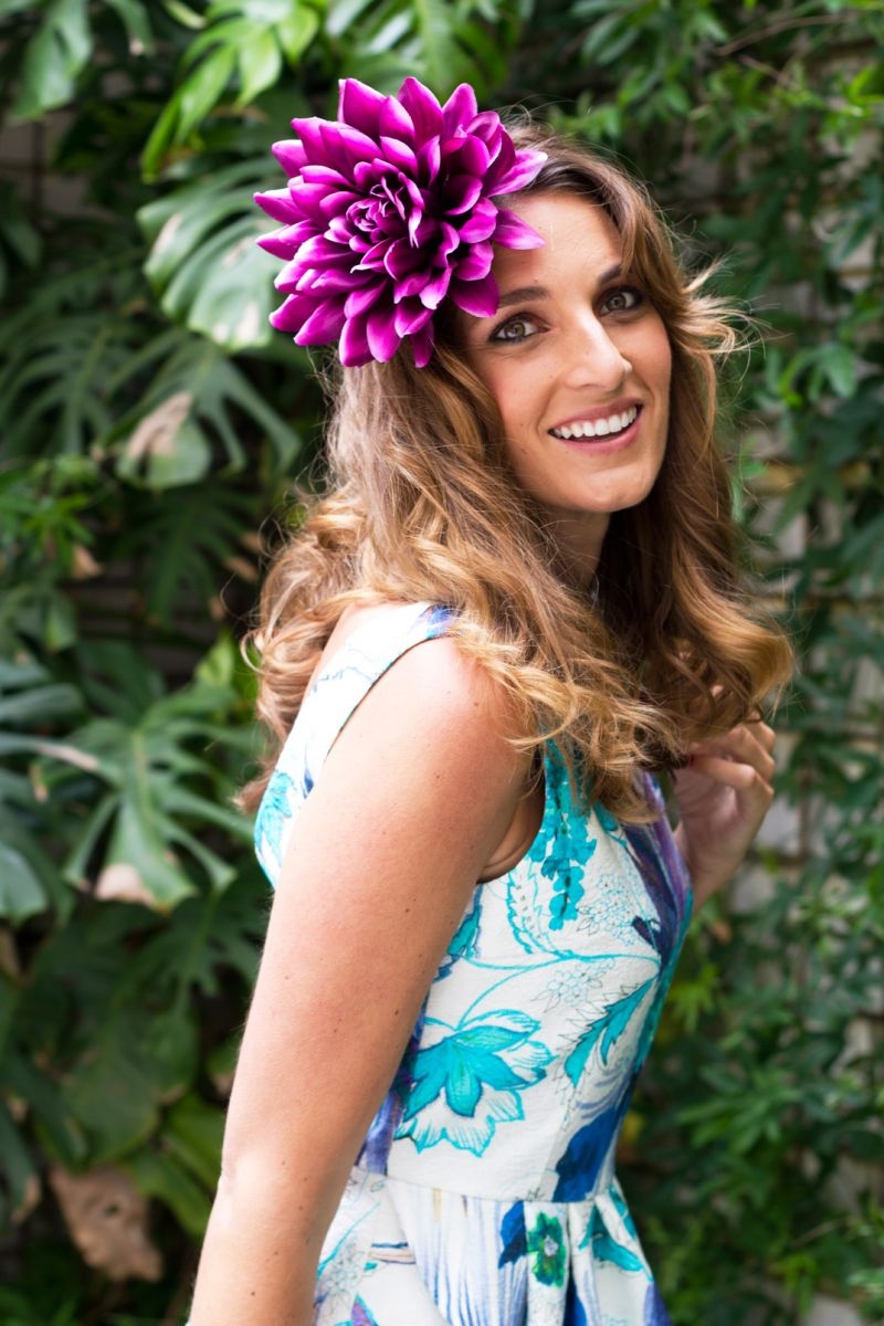 comprar online vestido azul de flores corto para invitada boda de apparentia