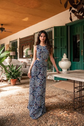 Vestidos largos de fiesta para invitadas de boda, graduación,