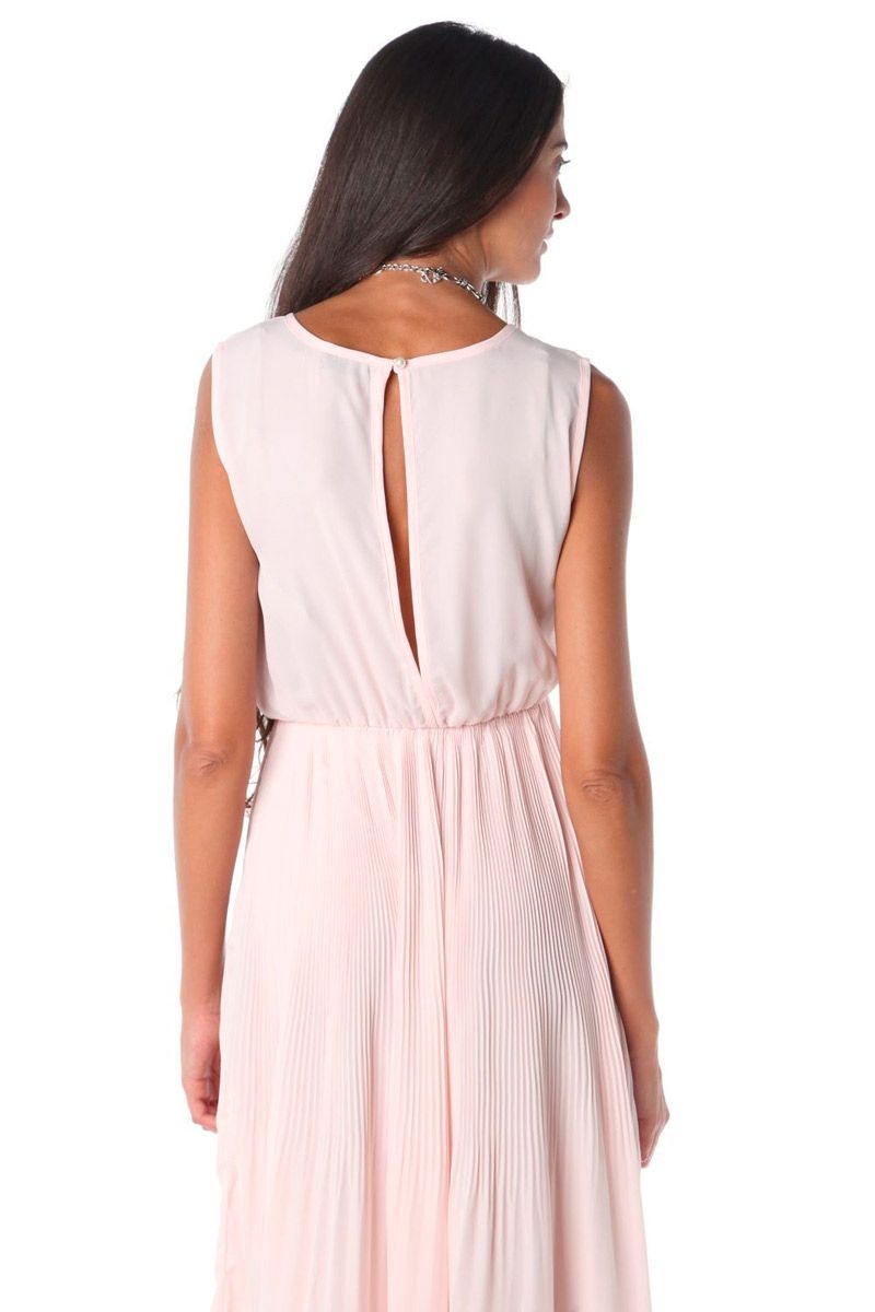 comprar online vestido rosa midi de invitada de boda fiesta evento bautizo de q2 en apparentia
