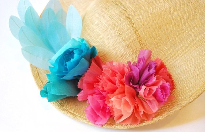 comprar pamela para boda de flores de taneke en apparentia