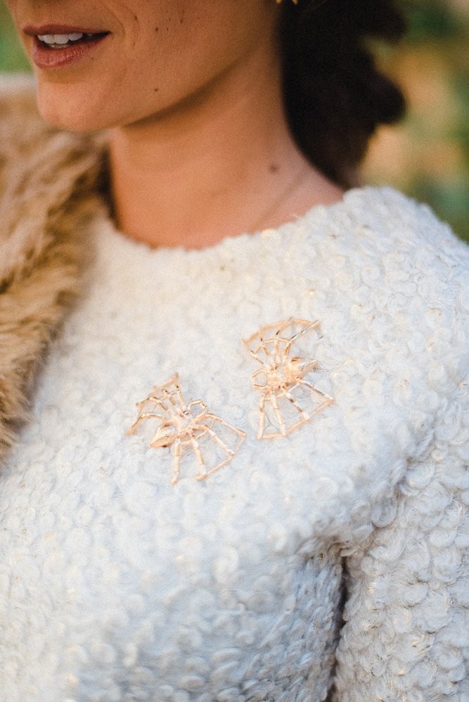 jersey de lana con lurex invitadas otoño 2019