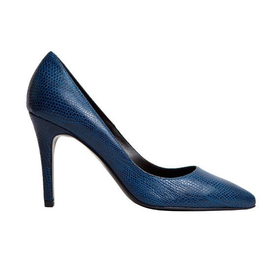 comprar online zapatos de tacon de fiesta de piel de serpiente azul para bodas eventos fiestas coctel de mas34 en apparentia