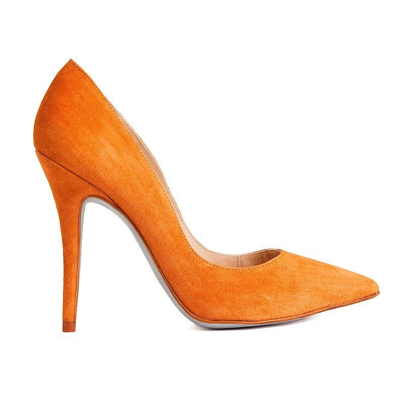 zapatos de ante marron con tacon alto de 10 cm para fiestas bodas eventos coctel de mas34 en apparentia