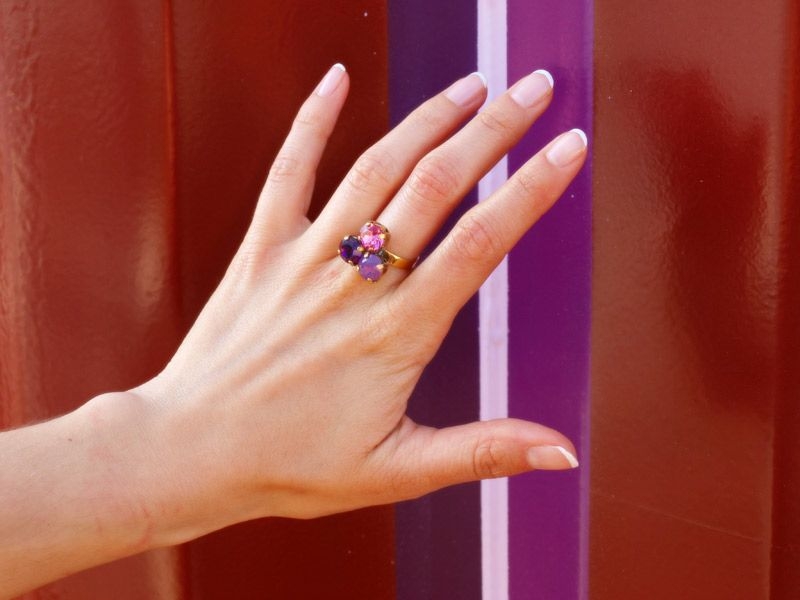 anillo de cristales de swarovski de legorburu en apparentia