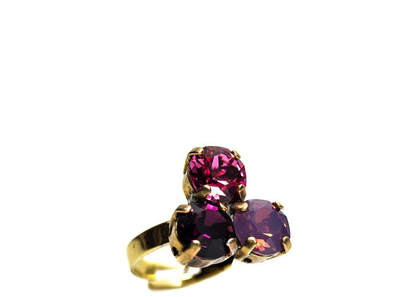 comprar online anillo de cristales de swarovski de legorburu en apparentia