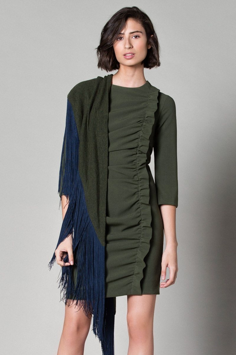 foulard de flecos de nubbe en apparentia