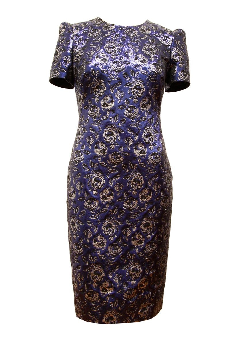 vestido midi con falda de tubo para look invitada de boda fiesta evento coctel bautizo comunion de laura caicoya en apparentia