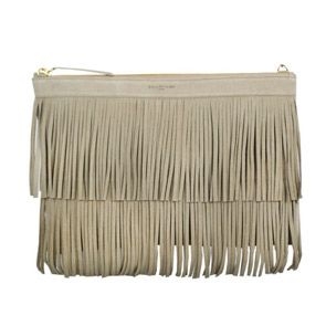 bolso de ante de flecos beige de stella rittwagen en apparentia