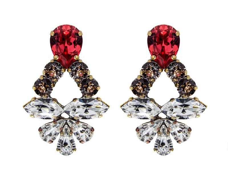 pendientes de swarovski para fiesta boda evento de legorburu en apparentia