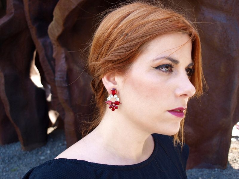 comprar online pendientes de cristales de swarovski para fiestas bodas eventos de legorburu en apparentia