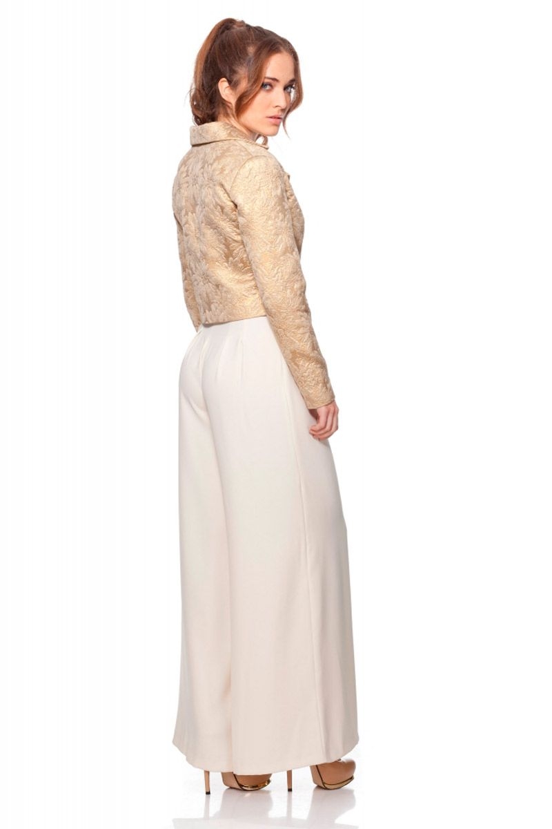 chaqueta dorada de fiesta evento nochevieja de rocknrom en apparentia